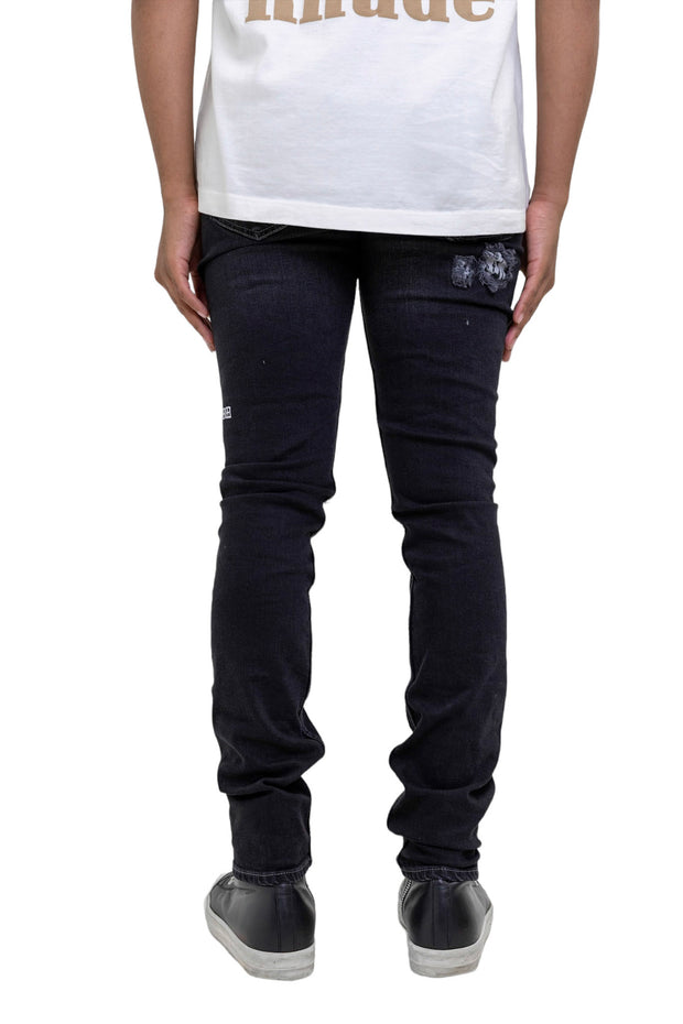 Ksubi Van Winkle Fire Patch Punk Blu