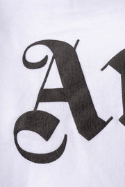 Palm Angels Classic Logo Over Hoodie White