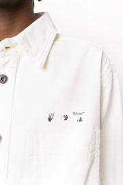 Off-White Caravaggio Paint Denim Shirt