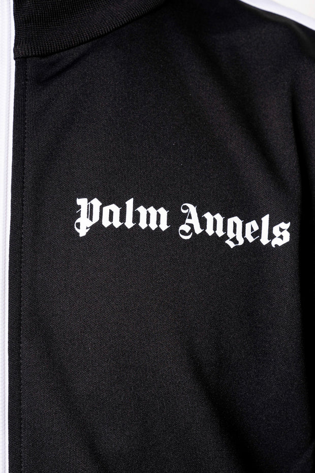 Palm Angels Classic Track Jacket Black White