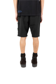 Stone Island Cargo Sweat Shorts Black