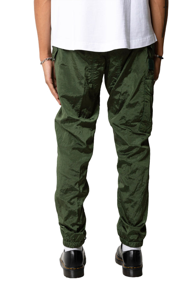 Stone Island Regenerated Nylon Metal Cargo Trousers Olive