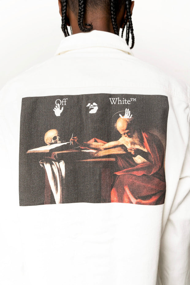 Off-White Caravaggio Paint Denim Shirt