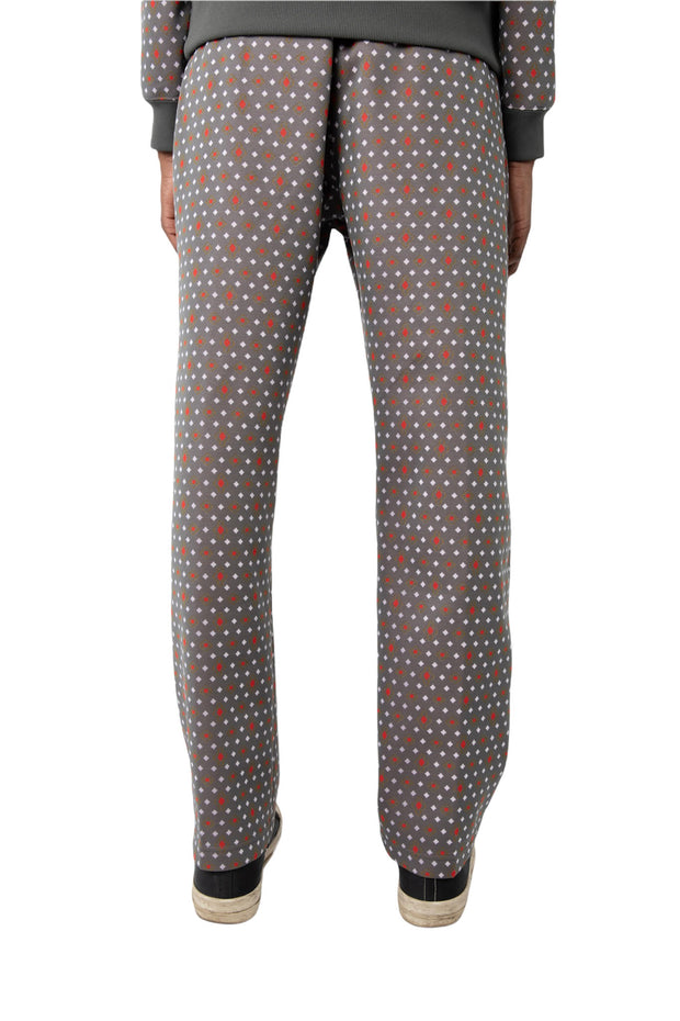 Needles Poly Diamond Pattern Track Pants