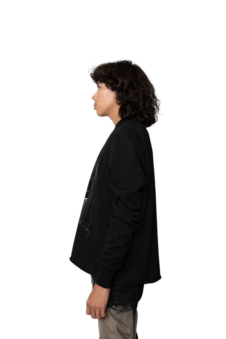 Rick Owens Graphic Crewneck Sweater
