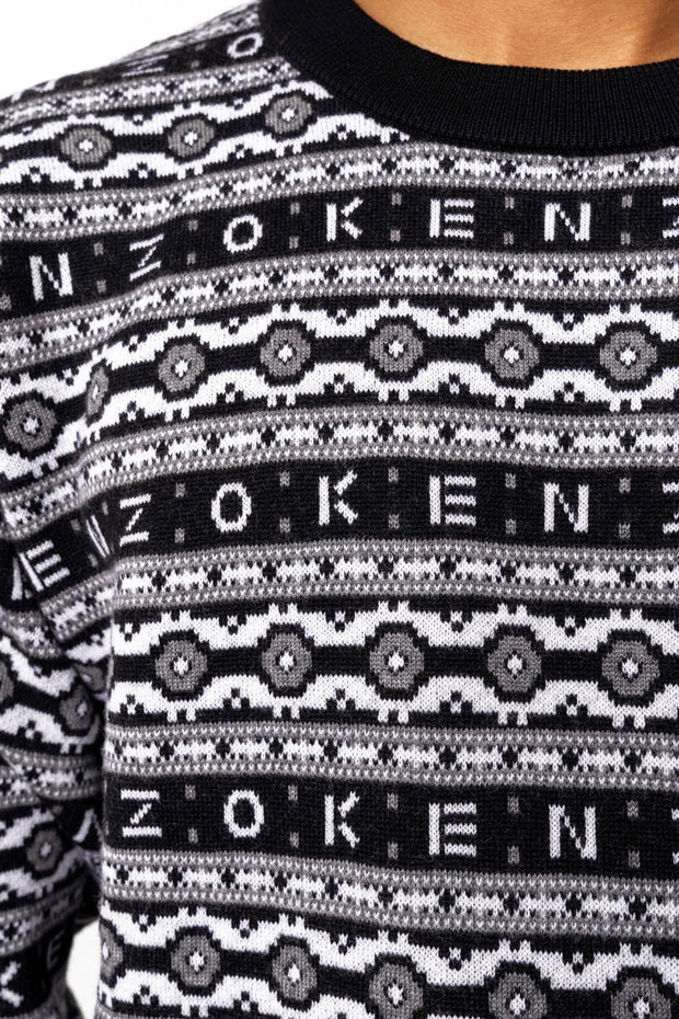 Kenzo Merino Wool Jacquard Jumper