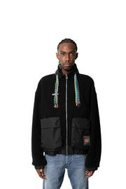 Ambush Multicord Fleece Pocket Jacket Black