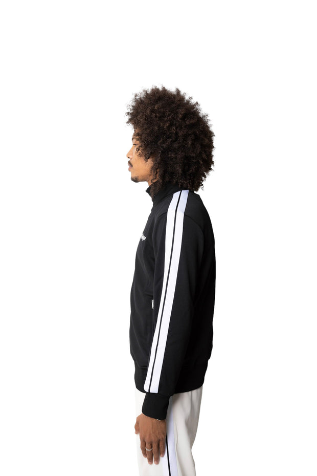 Palm Angels Classic Track Jacket Black White