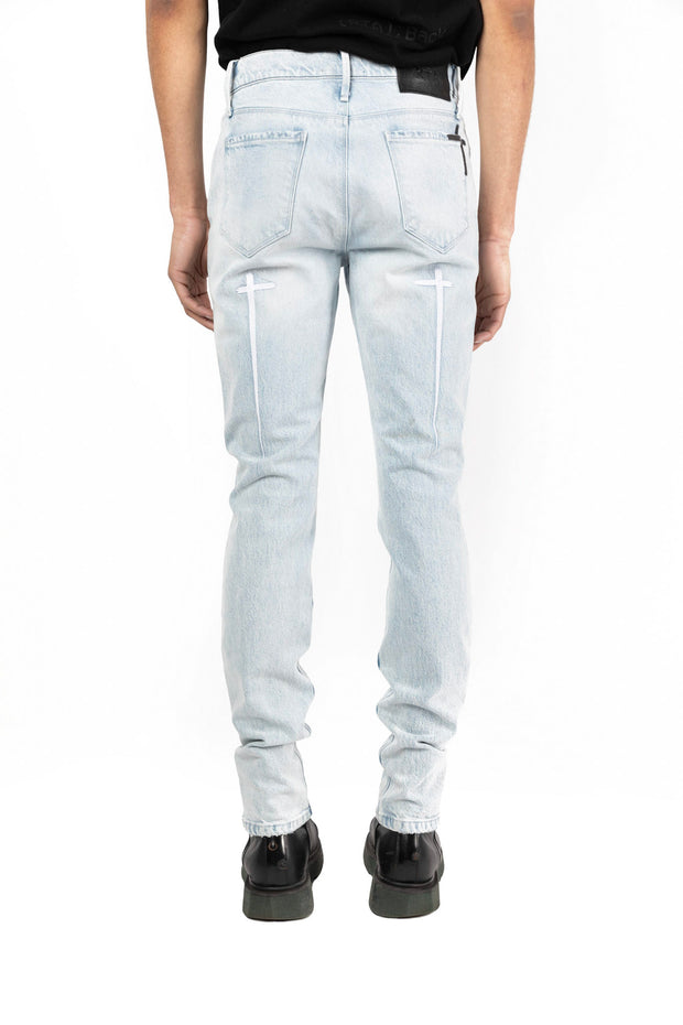 RTA Light Blue Sinners Denim
