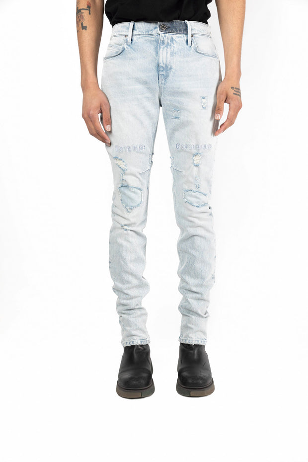 RTA Rest In Power Blue Denim