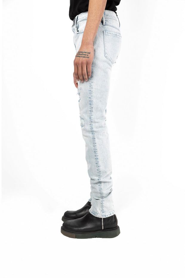 RTA Rest In Power Blue Denim