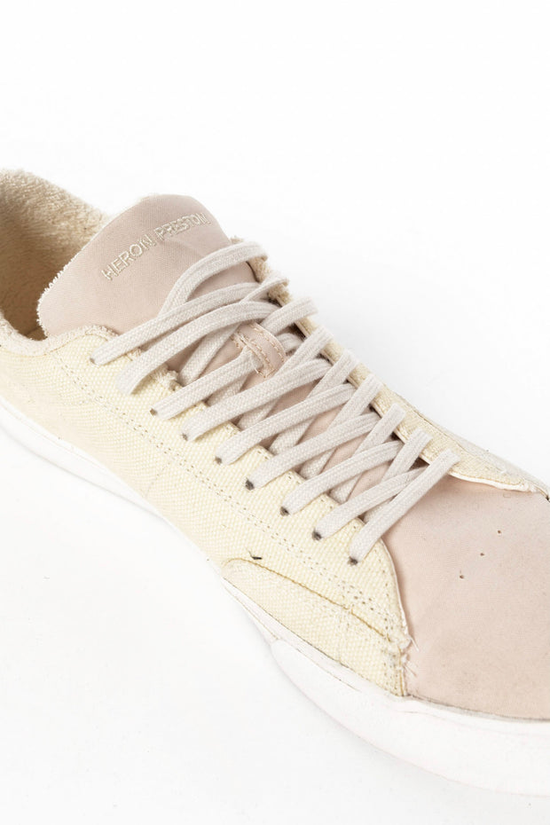 Heron Preston Vulcanized Low Top Cream White