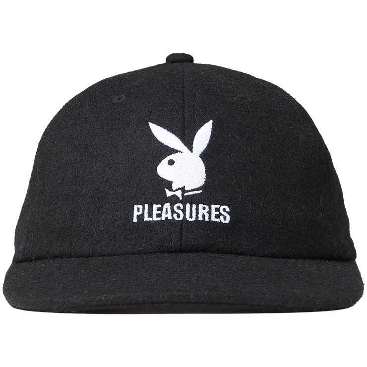 Pleasures PB Wool Strapback Hat Black
