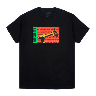 PleasuresHammered T-Shirt Black