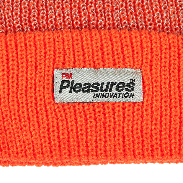 Pleasures Innovation Reflective Beanie Orange