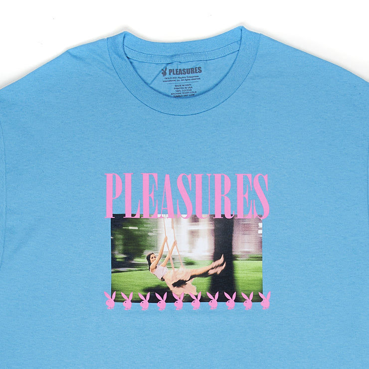 Pleasures Swing T-Shirt Blue