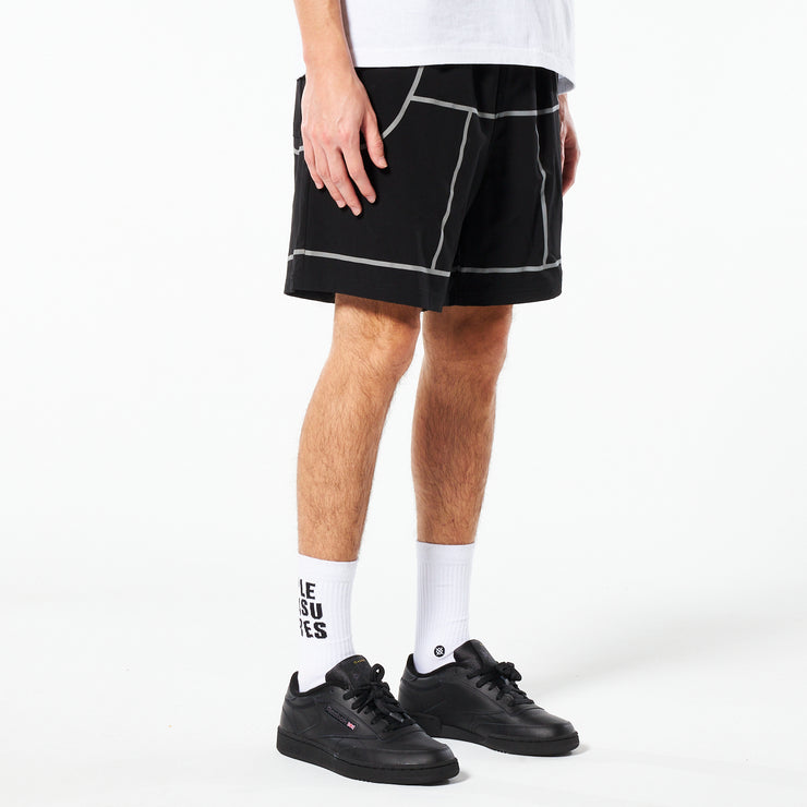 Pleasures Painless 3M Active Short Black