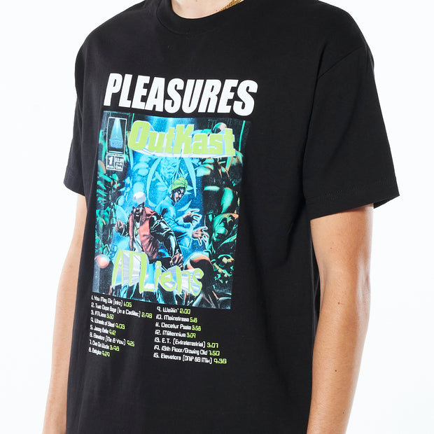 Pleasures Aliens T-Shirt Black