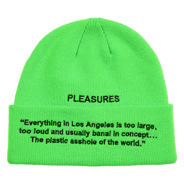 Pleasures Plastic Beanie